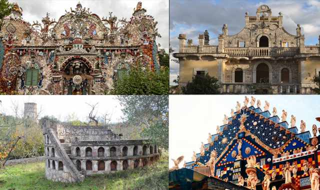 Ville colorate, sculture fantasiose, monumenti in miniatura: alla scoperta dell'Art Brut 